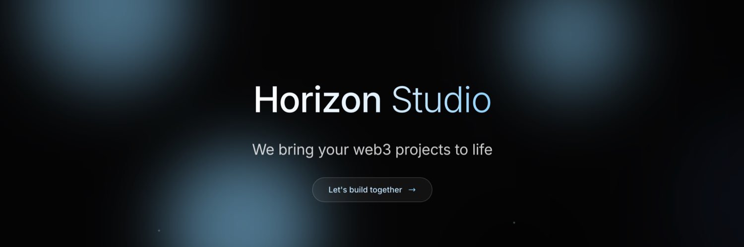 Horizon Studio banner