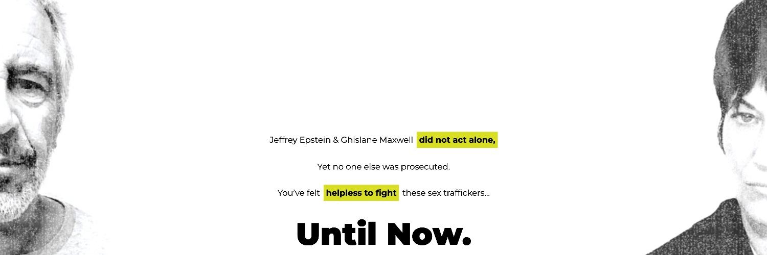 Epstein Justice's banner