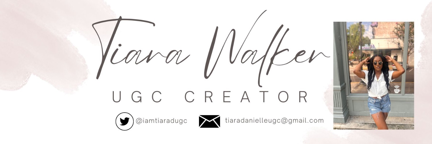 Tiara | UGC Creator banner