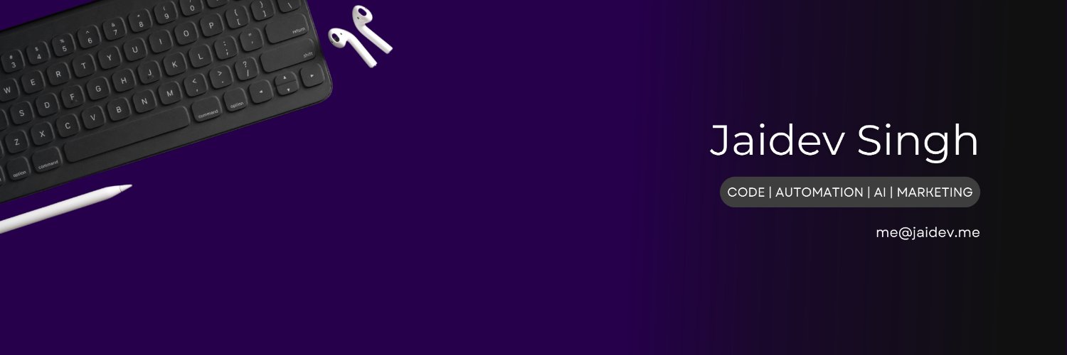 jaidev's banner