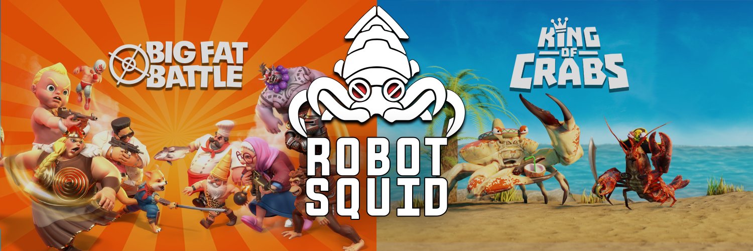 Robot Squid | Big Fat Battle out now on Steam!⚔️ banner