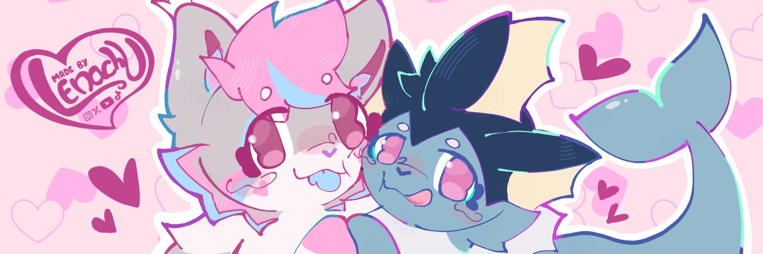 🎀 𝓛𝓮𝓷𝓪𝓬𝓱𝓾 (˶˃ ᵕ ˂˶) 🍮🐾 COMMS : OPEN! banner