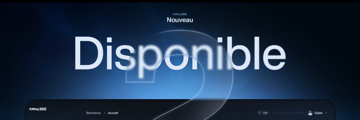 EDITING 360 📡 banner