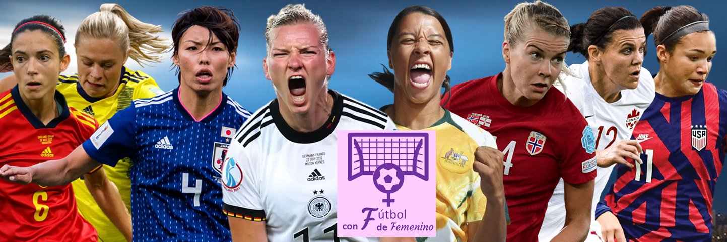 Fútbol con F de Femenino banner