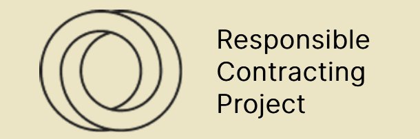 Responsible Contracting Project banner