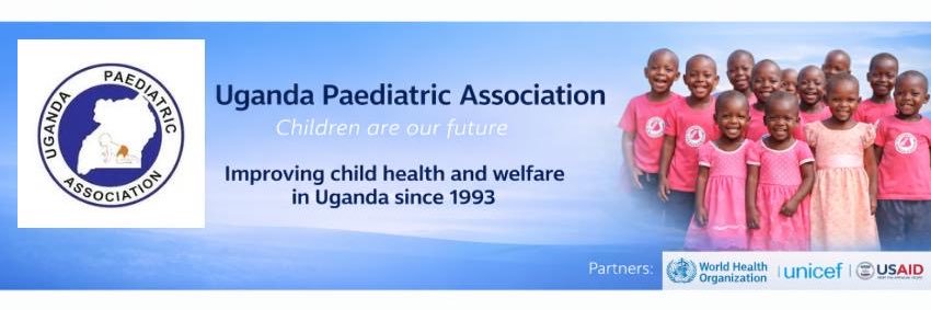 Uganda Paediatric Association (UPA) banner