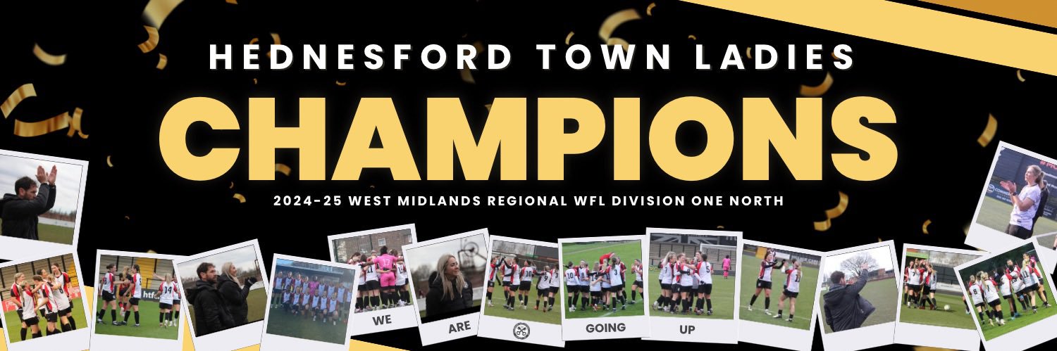 Hednesford Town Ladies banner