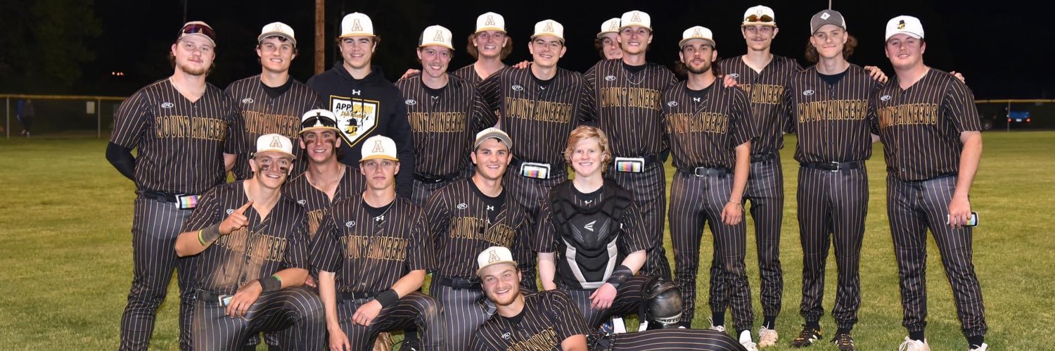 App State Club Baseball banner