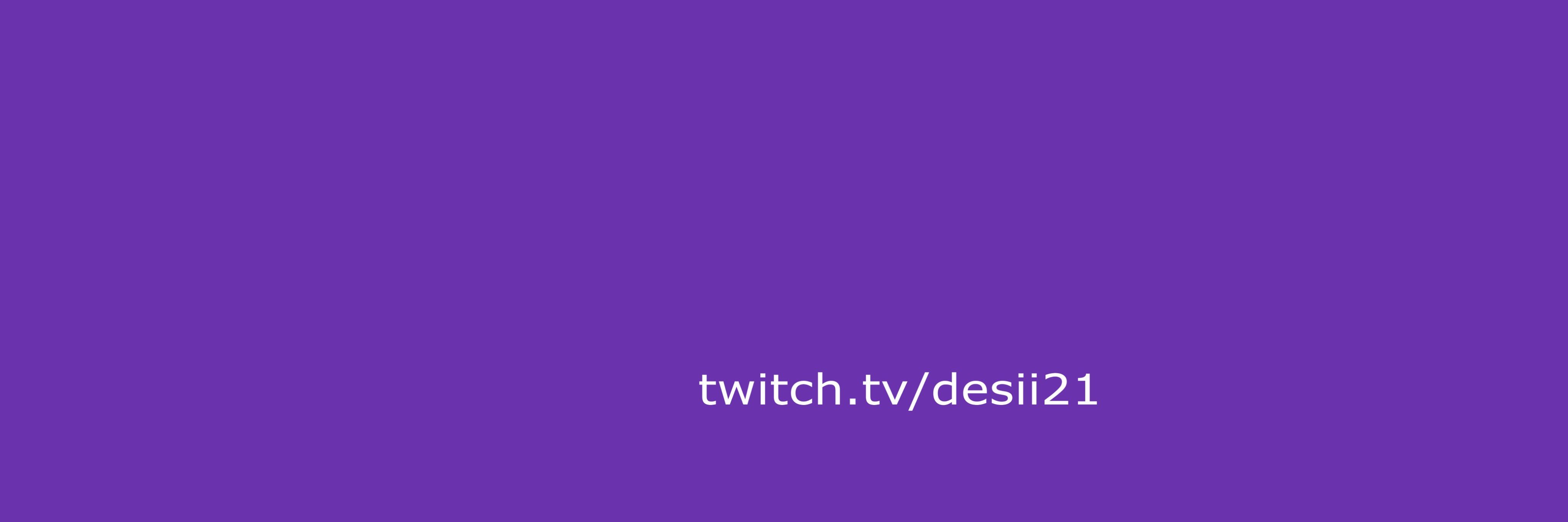 21Desii's profile banner image