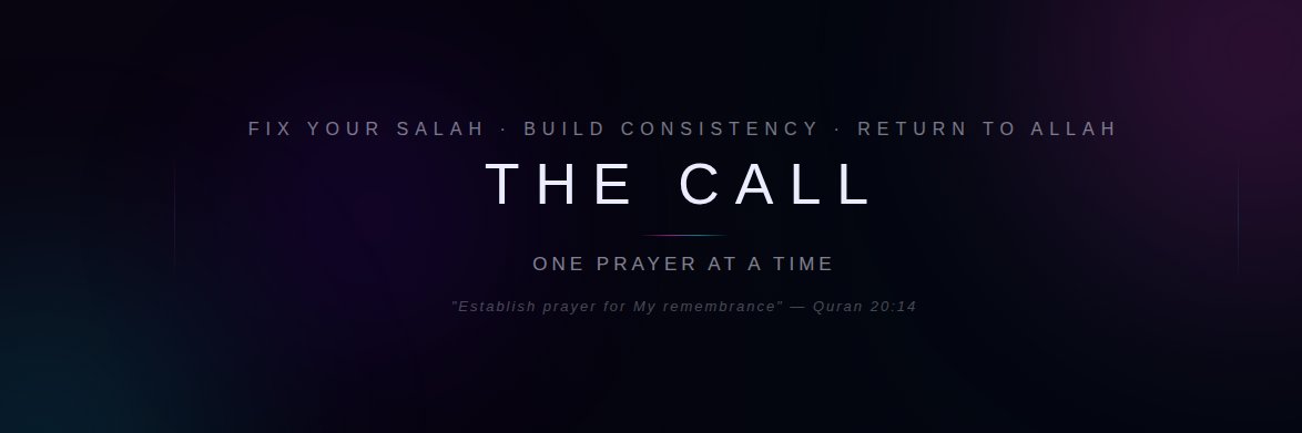THE CALL banner
