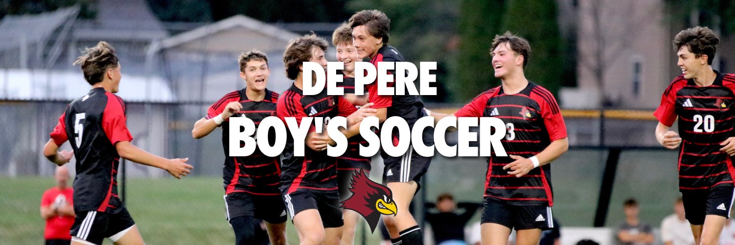 De Pere Boy's Soccer banner