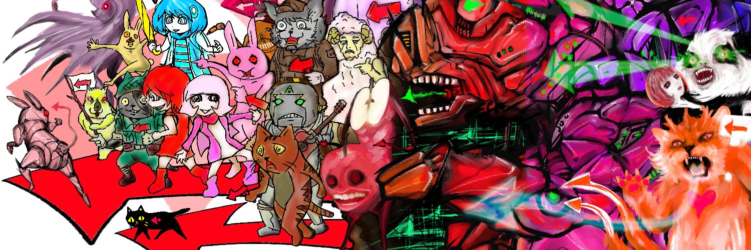 （╬´◓ω◔｀╬）折羽ル子(ラ) banner