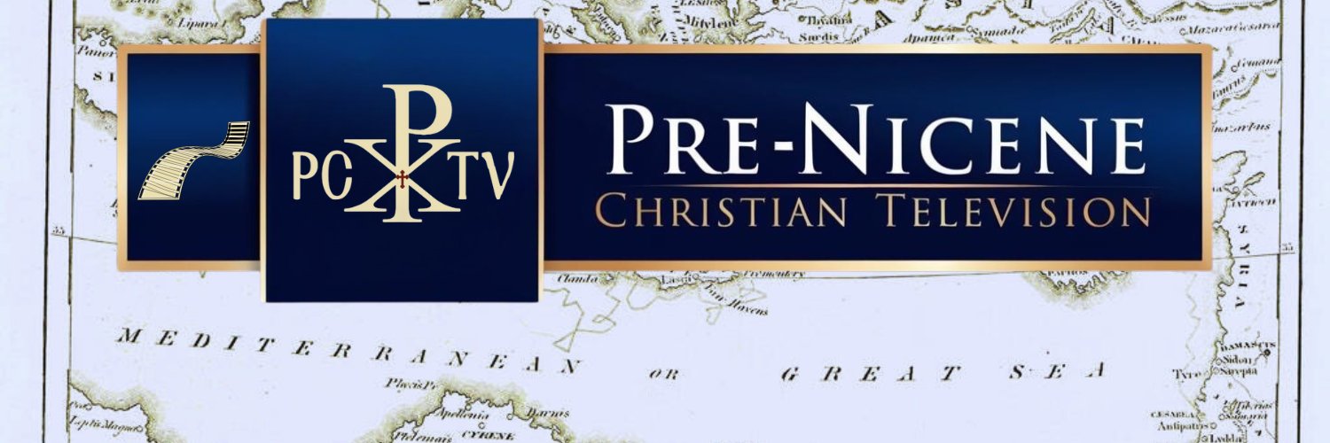 ☧ PreNicene Christian Television (PCTV) banner