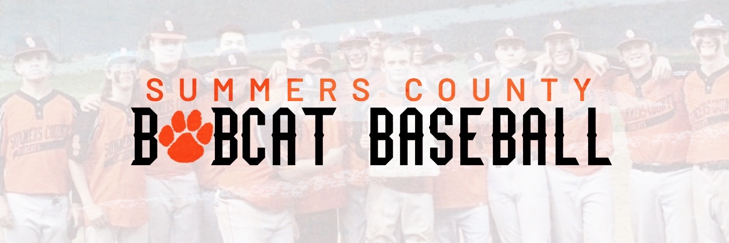 Summers County High School Bobcat Baseball banner