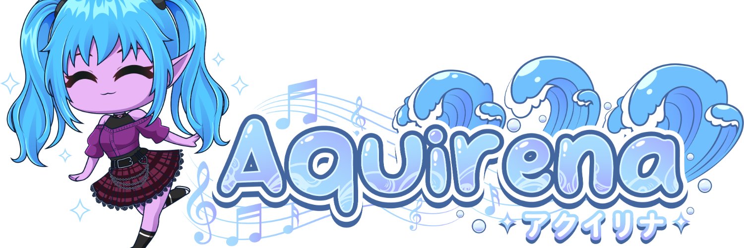 Aquirena 🌊🧪 Vtuber banner