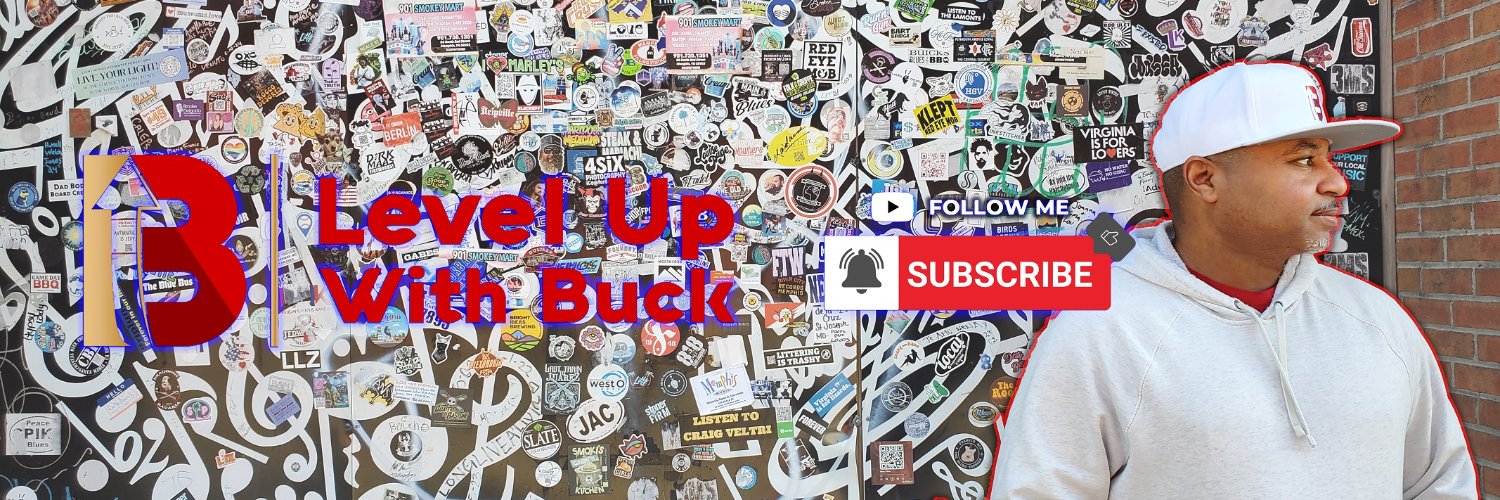 levelupwithbuck's profile banner image