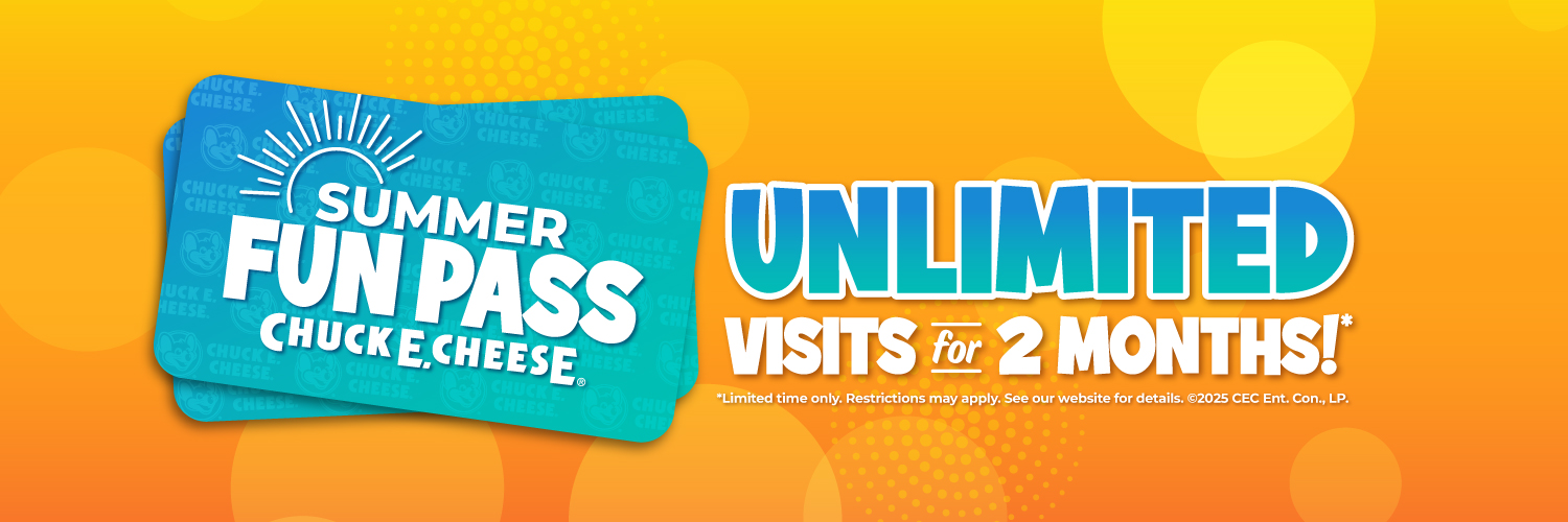 Chuck E. Cheese's banner