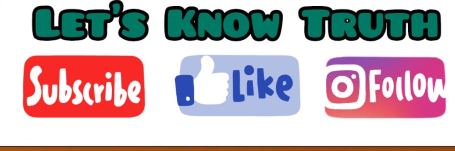 Let's Know Truth (@Lets_Know_Truth) / Posts / X