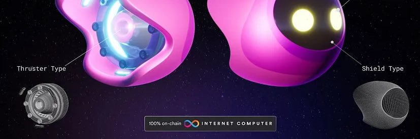 Motoko Mechs by #DFINITY banner