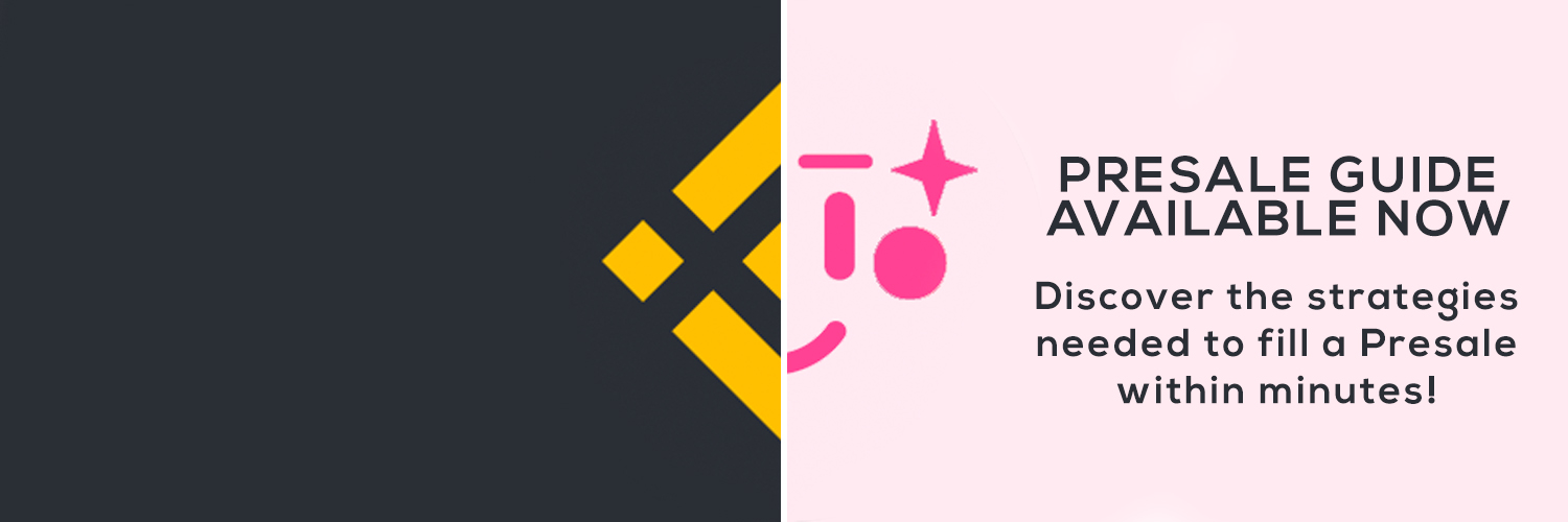 BSC x PinkSale Marketing banner