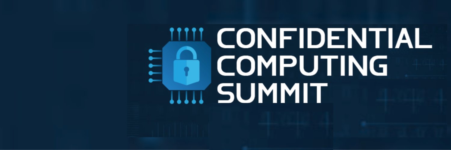 Confidential Computing Summit's banner