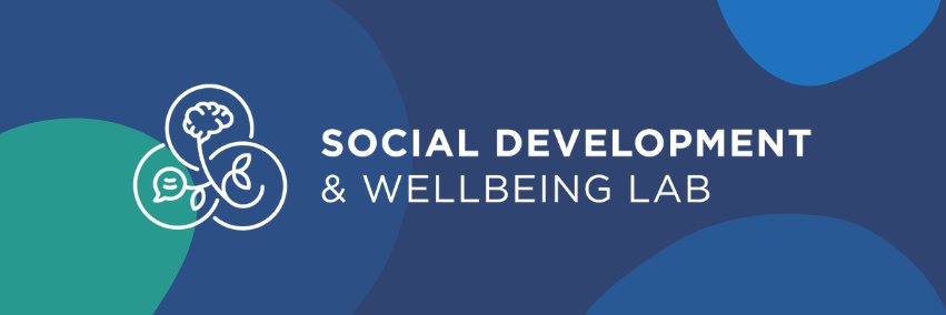 Social Development & Wellbeing Lab banner