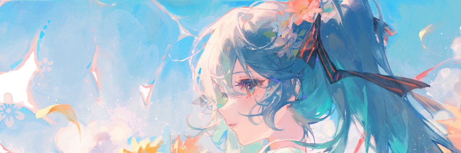 violet banner