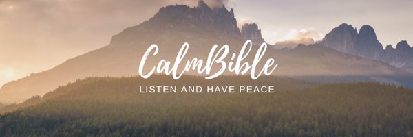 CalmBible Profile Banner