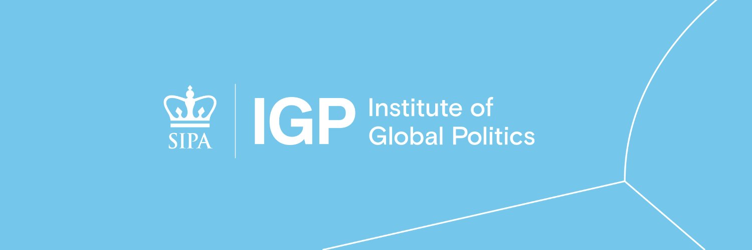 Columbia Institute of Global Politics Profile Banner