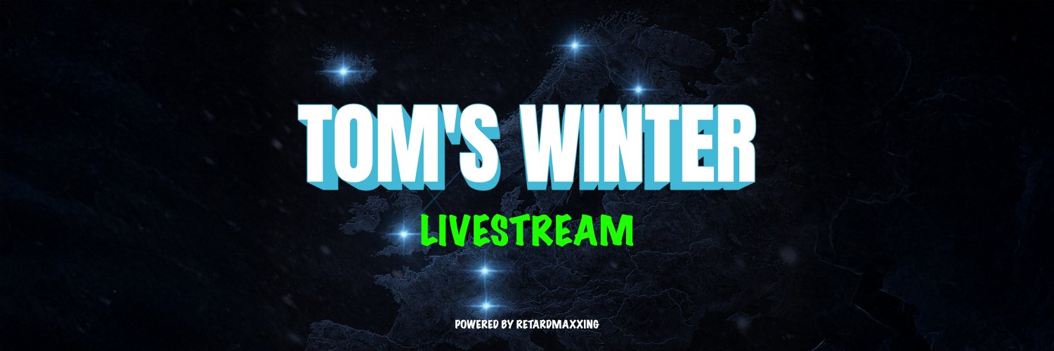 Tom's Winter banner