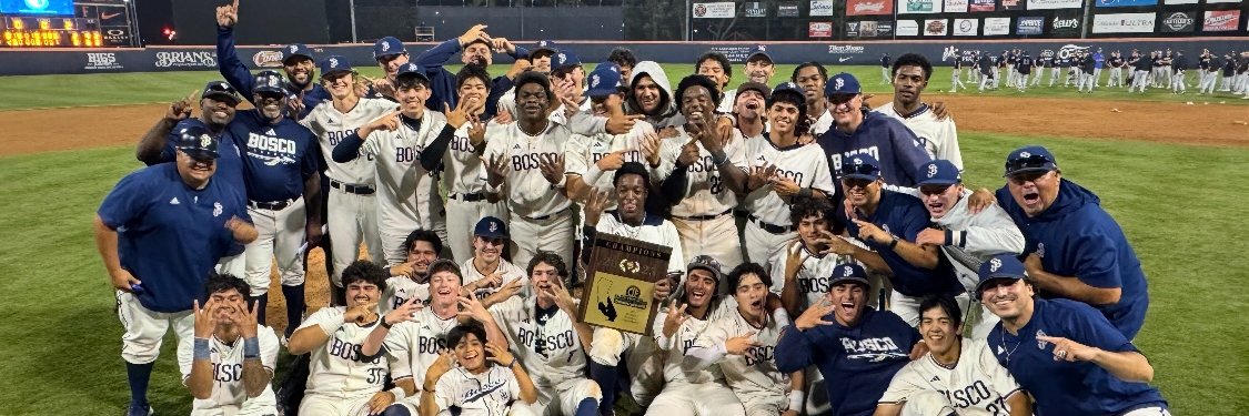 St John Bosco Baseball's banner