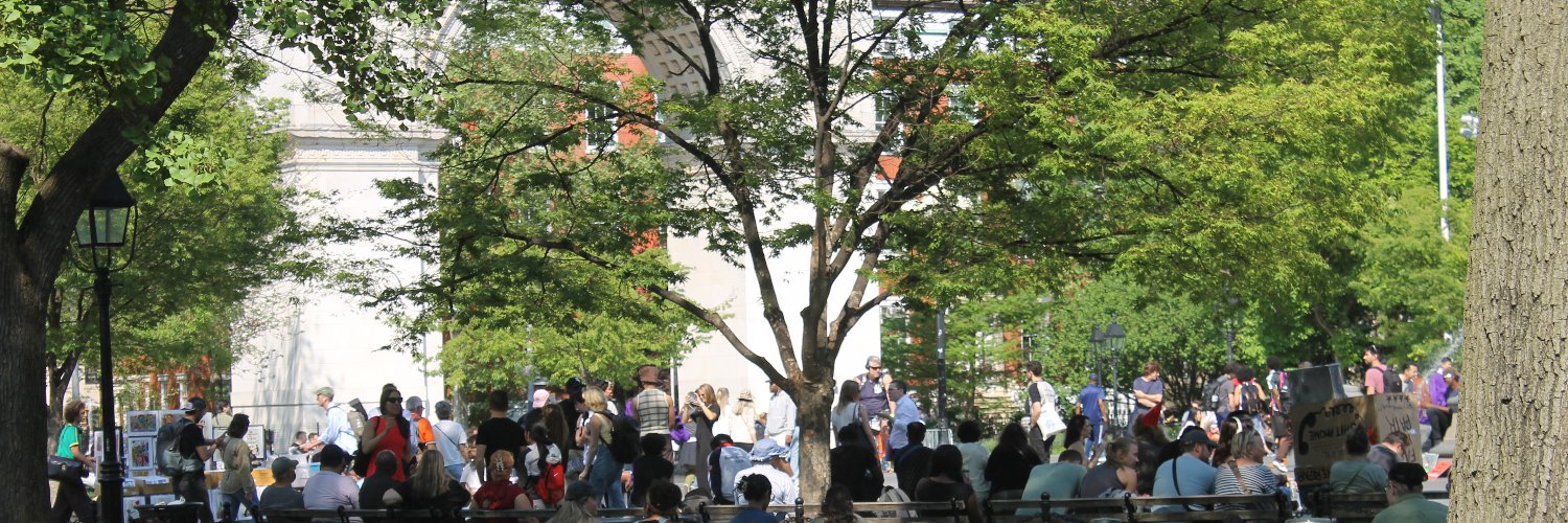 Washington Square Park Conservancy banner