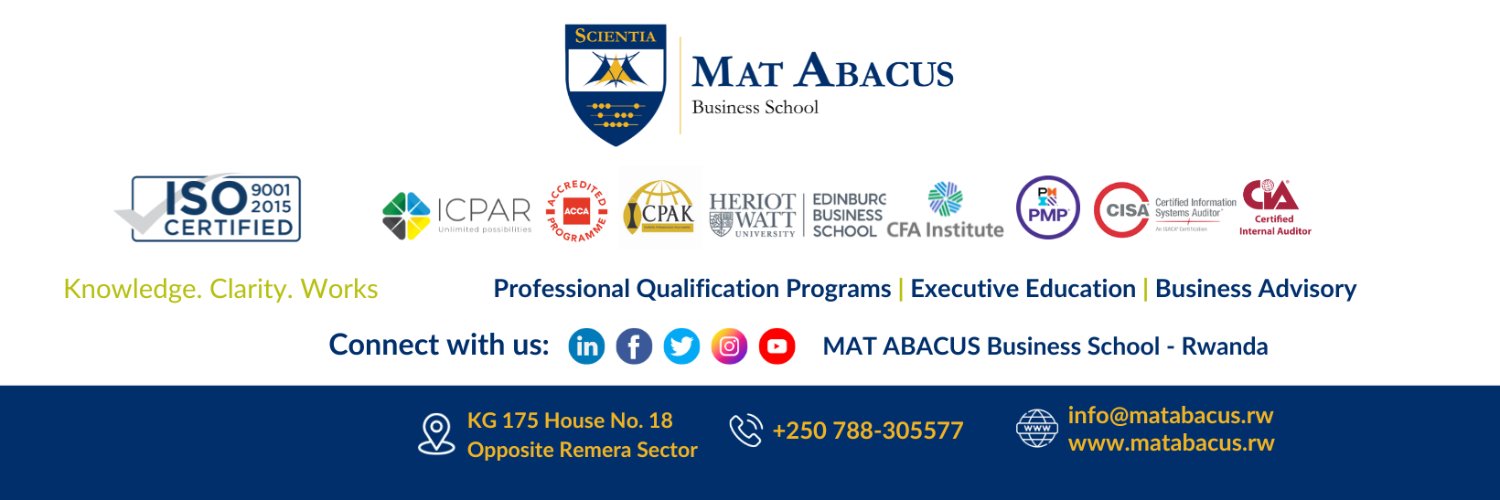 MAT ABACUS Business School - Rwanda banner