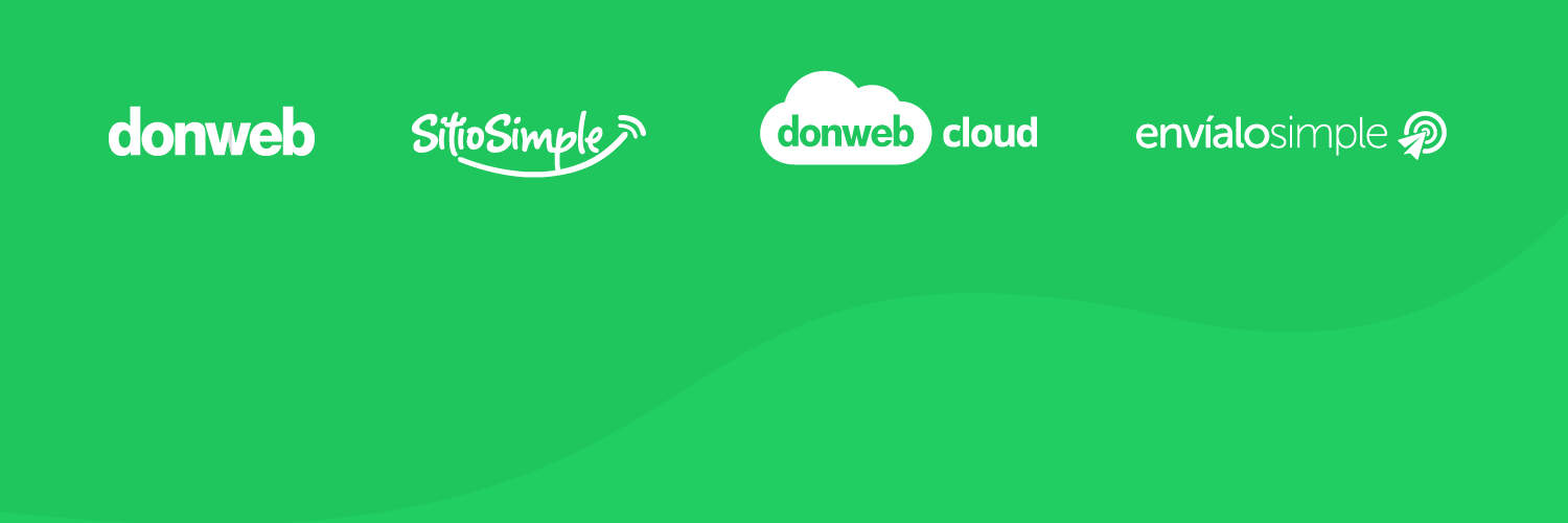 DonWeb Status banner