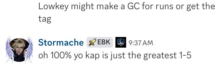 Kap banner