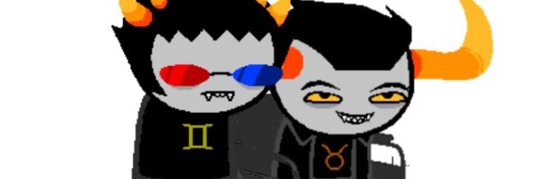 Tavros and Sollux in: Soltav (INACTIVE) banner