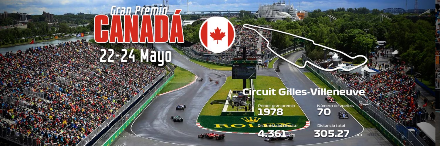 1F #CanadianGP banner