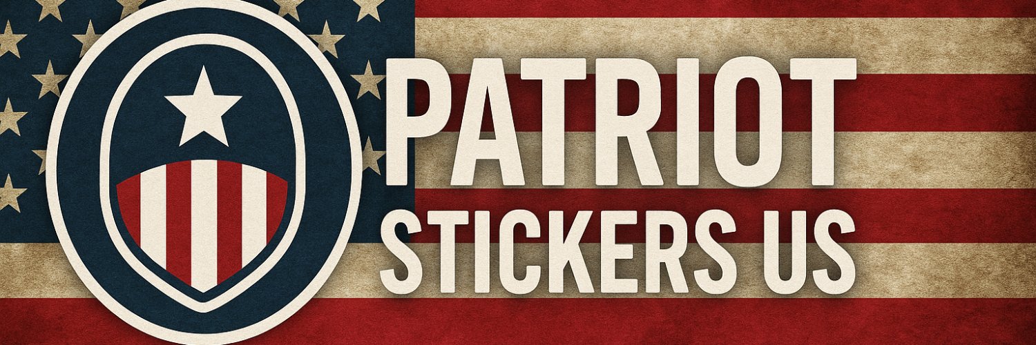 Patriot Stickers US banner