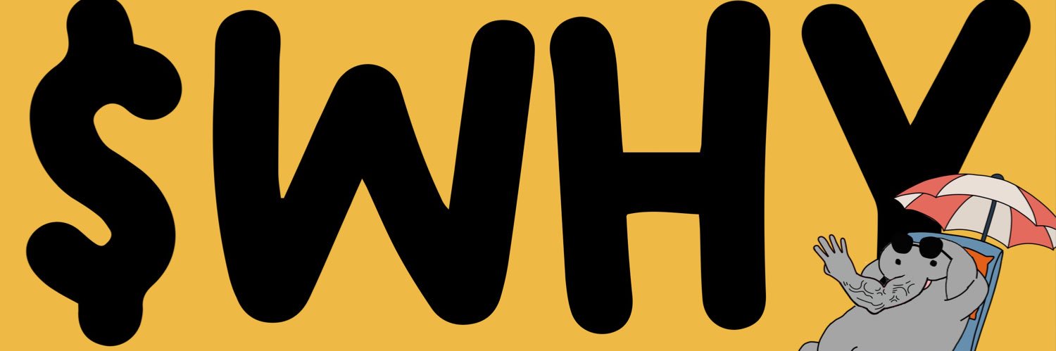 WHY? An Elephant banner