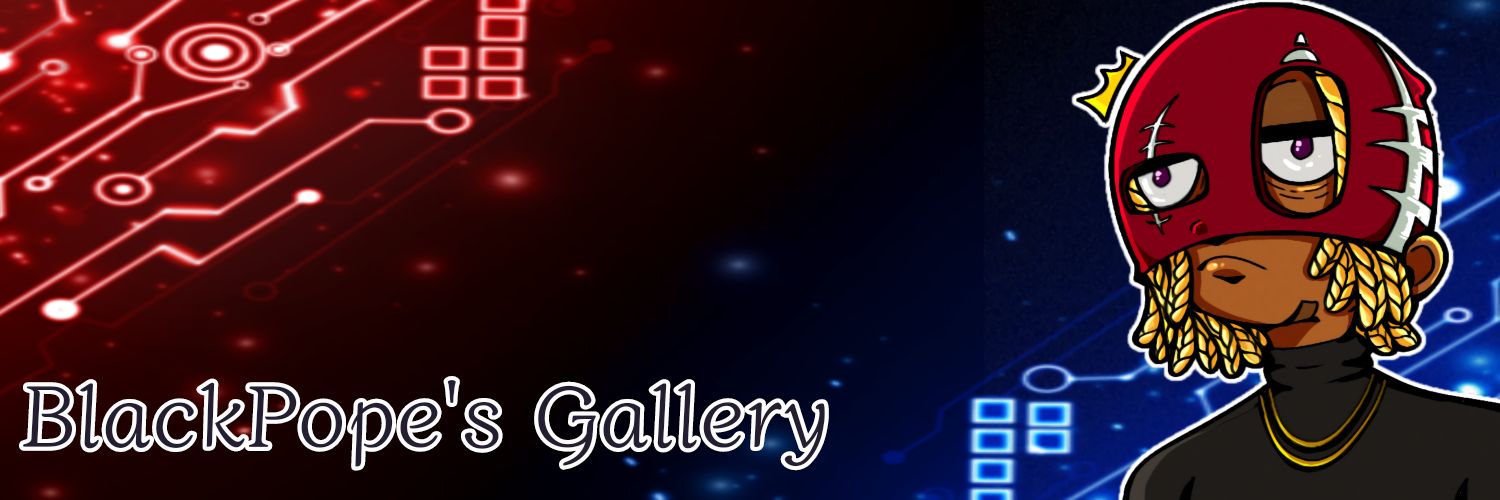 Black Pope banner