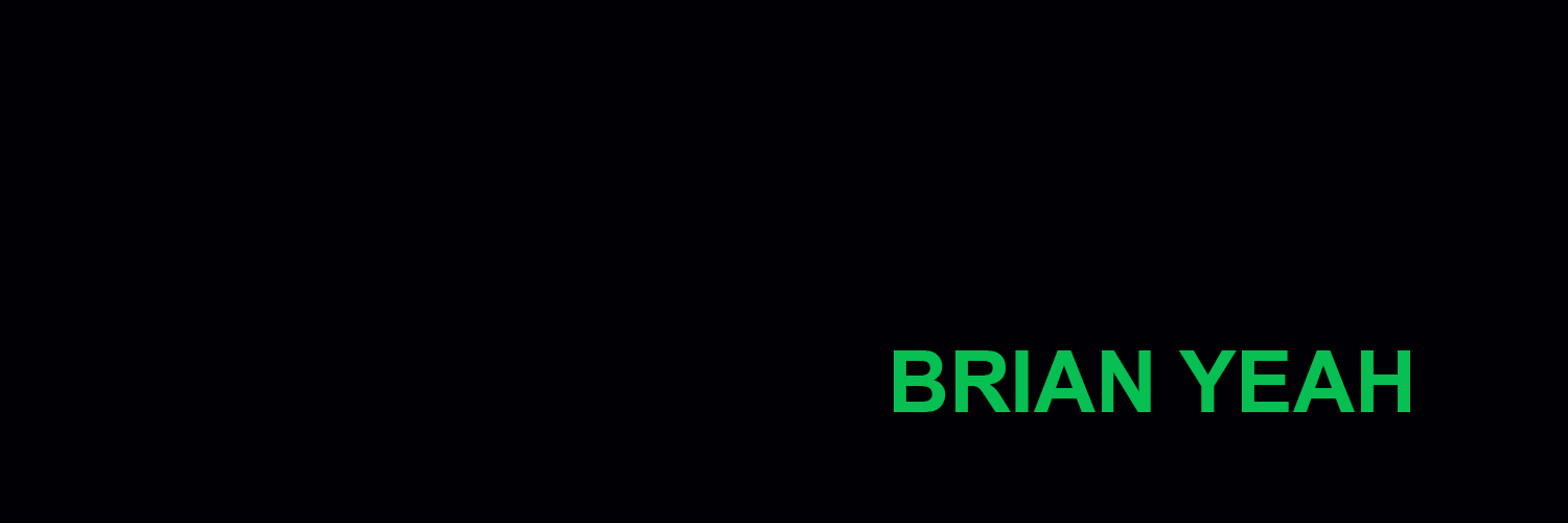 Brian Yeah banner