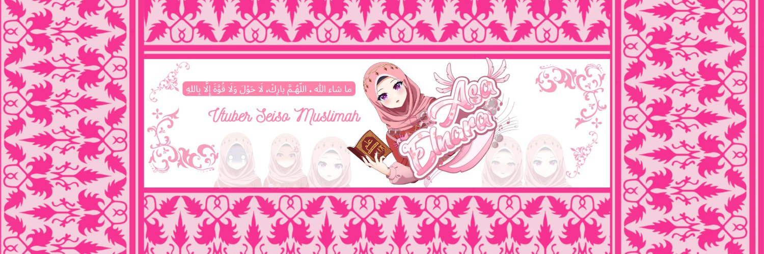 Asa Elnara | Seiso Muslimah Vtuber banner