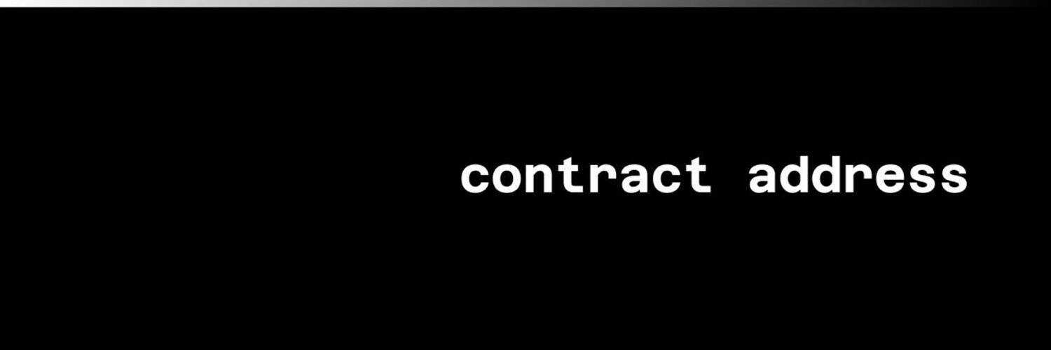 contract address banner
