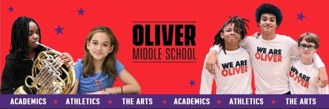 William Henry Oliver Middle School banner