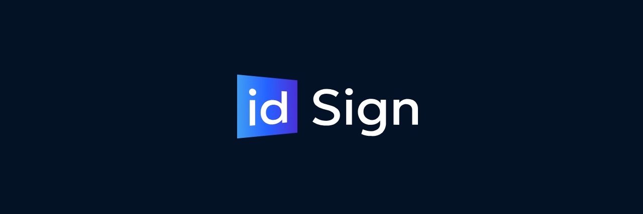 idSign banner