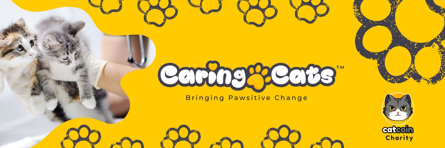 Caring Cats Charity banner