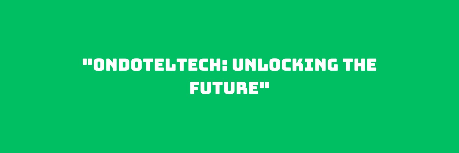 Ondotel Tech banner