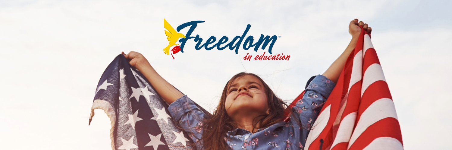 Freedom in Education's banner