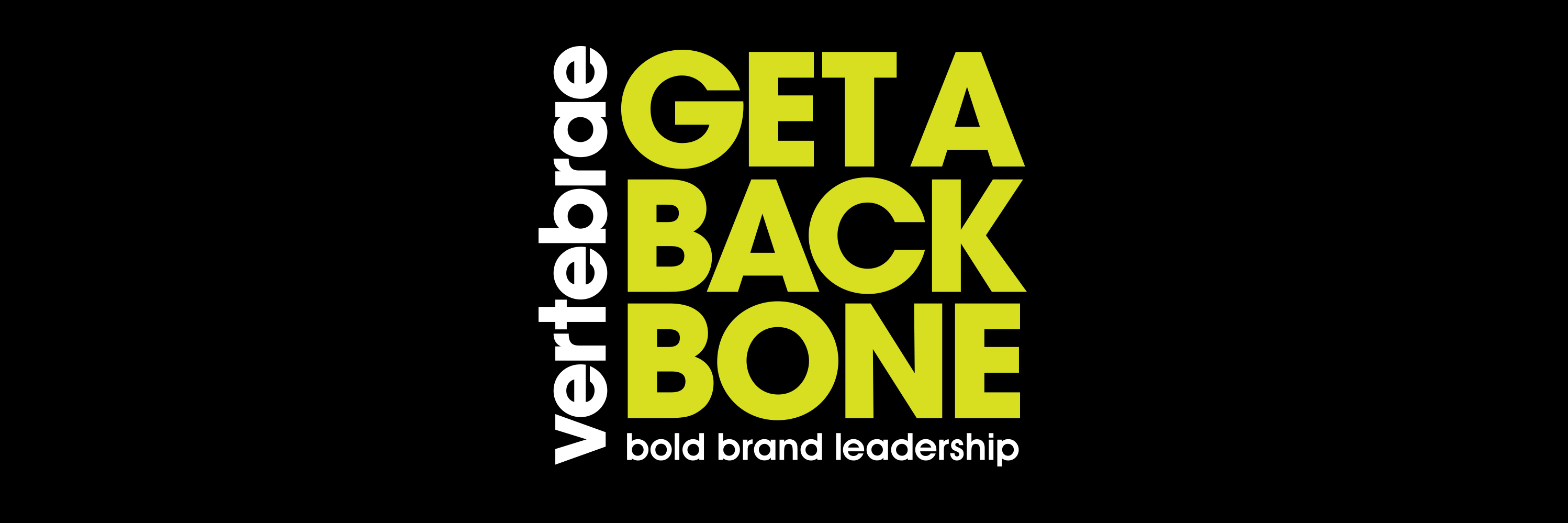 Twitter banner for @vertebrae