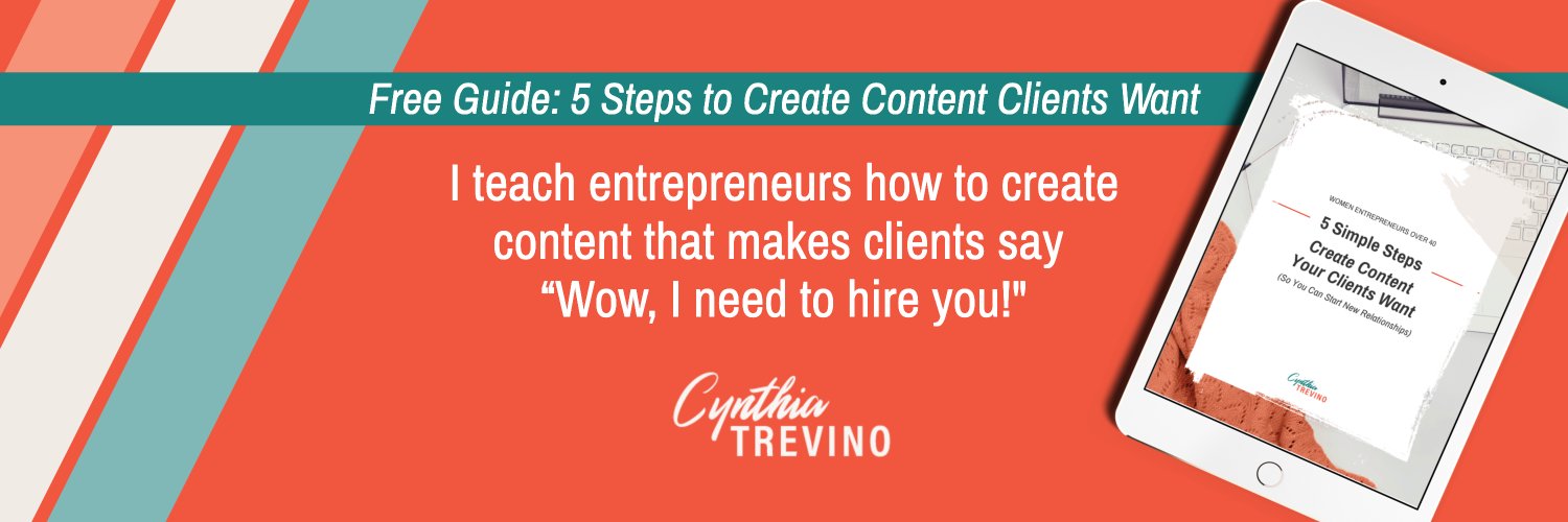 Cynthia Trevino banner